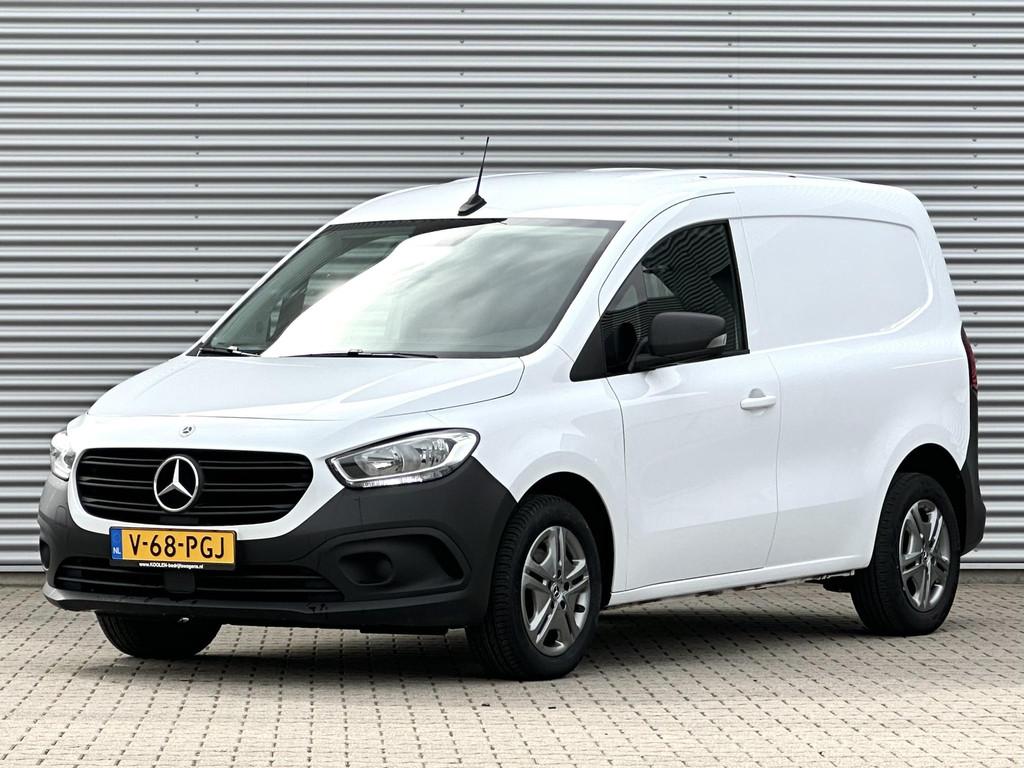 Mercedes-Benz Citan 110 CDI L1 Pro Automaat|Airco|Cruise, Auto's, Stof, Gebruikt, Euro 6, Wit