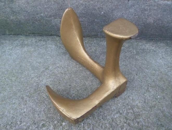 Vintage gietijzeren schoenleest No 4 leest voor schoenmakerR, Antiek en Kunst, Antiek | Gereedschap en Instrumenten, Ophalen of Verzenden