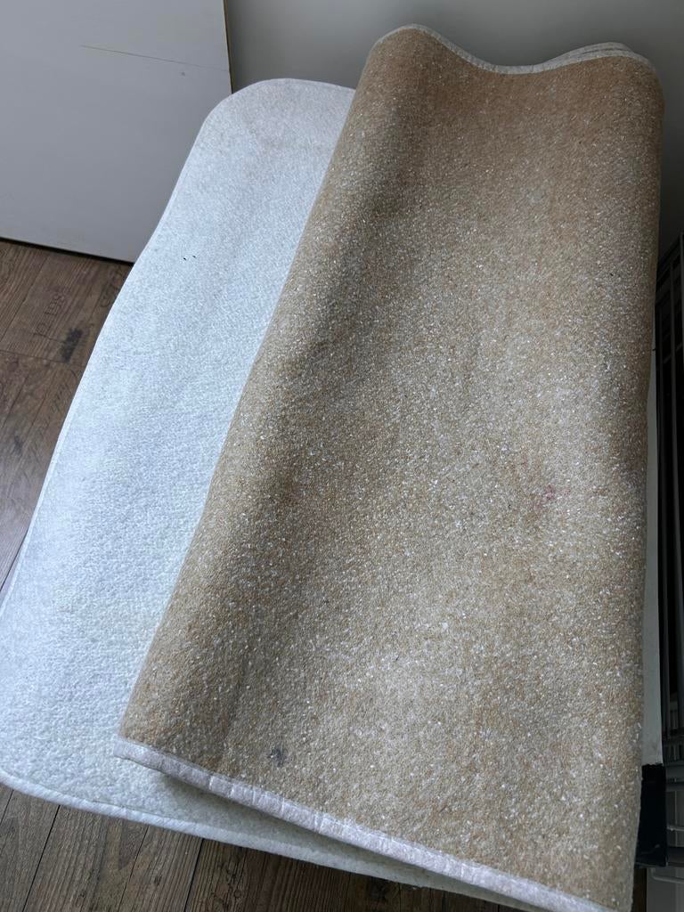 Matrasbeschermer eenpersoons - Comfort en Hygiëne, Gebruikt, Eenpersoons, Beige, Overige typen
