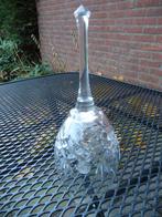 Mooie glazen bel. Tafelbel. Glas 17,5 cm. hoog., Ophalen of Verzenden