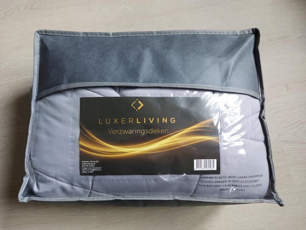 Luxerliving Verzwaringsdeken, Ophalen, Eenpersoons, Nieuw, Deken of Dekbed