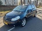 Suzuki SX4 1.6 - 2008 + NIEUWE APK + AIRCO + TREKHAAK, Zwart, 4 cilinders, Origineel Nederlands, Handgeschakeld