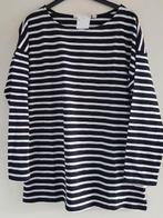 Dames longsleeve zwart/wit Logg maat L *NIEUW* a, H&M, Zwart, Maat 42/44 (L), Nieuw