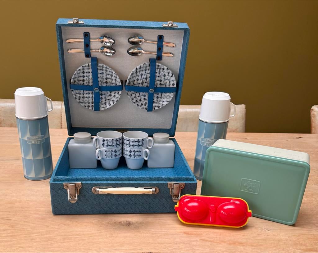 Vintage Brexton Picknickmand - Jaren 50, Ophalen
