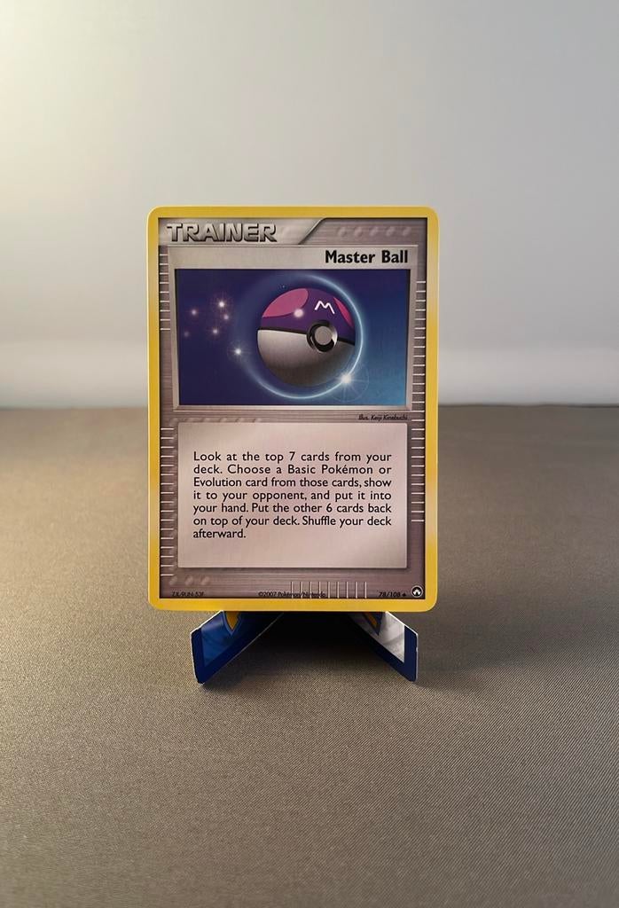 Master Ball (PK 78) EX Power Keepers, Ophalen of Verzenden, Zo goed als nieuw, Losse kaart