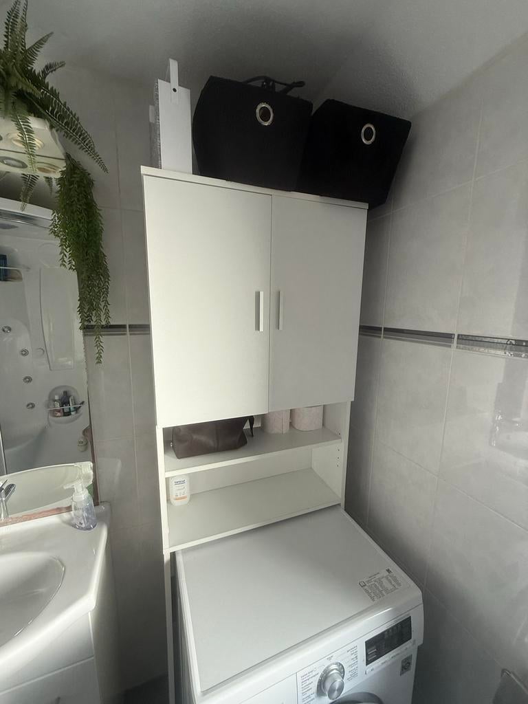 Wasmachinekast / Opbergkast boven wasmachine, Ophalen of Verzenden, Gebruikt