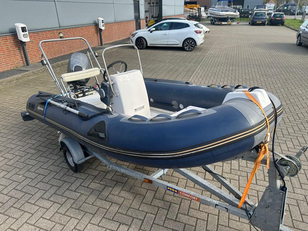 Exellent 350 met 25 pk Yamaha, Overige merken, Ophalen of Verzenden, Zo goed als nieuw, Benzine