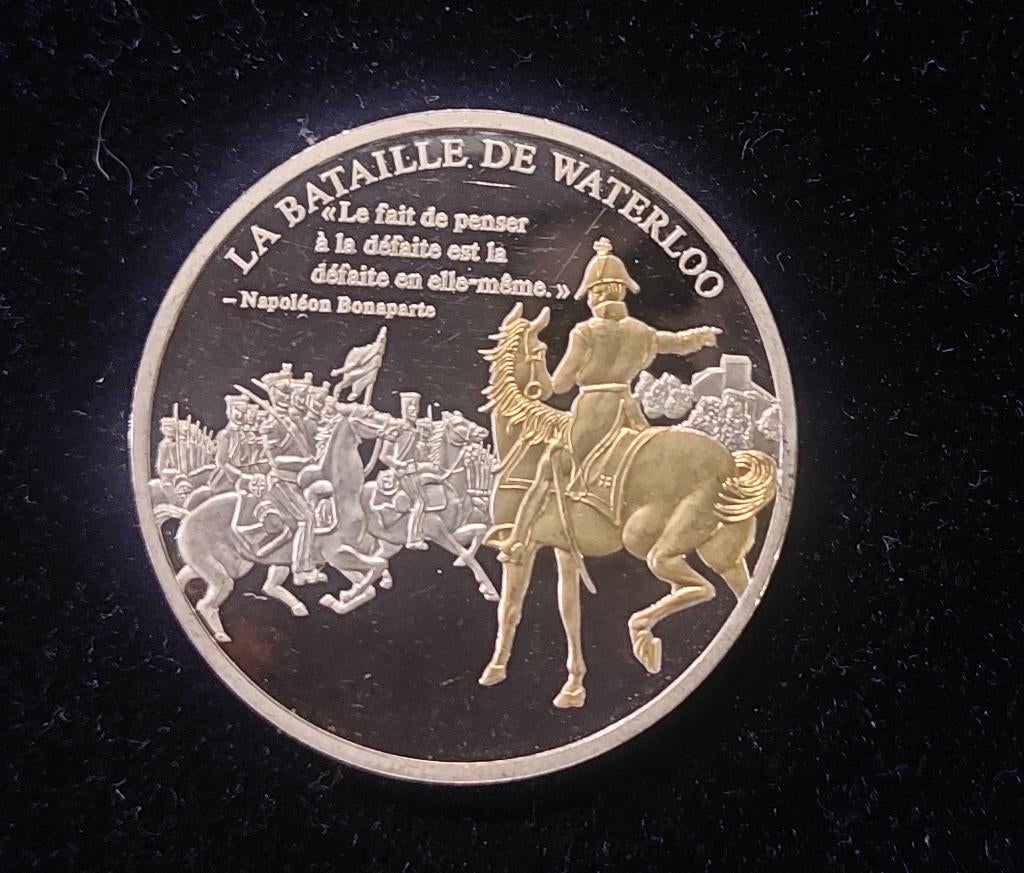 Medaille Frankrijk Napoleon, Postzegels en Munten, Penningen en Medailles, Ophalen of Verzenden, Overige materialen