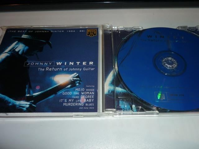 Johnny Winter de cd the return of johnny guitar, Verzenden, 1960 tot 1980, Zo goed als nieuw, Blues