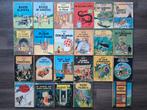 Kuifje dl 1 t/m 22 + Kuifje en het Haaienmeer., Complete serie of reeks, Ophalen of Verzenden, Gelezen, Hergé