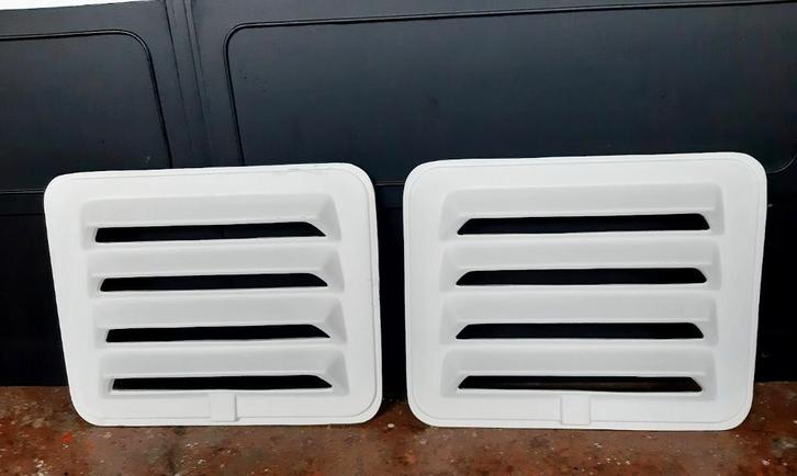 Louvers / vensterlamellen Chevrolet/GMC Van van 1971-1996, Auto diversen, Auto-accessoires, Nieuw, Ophalen of Verzenden