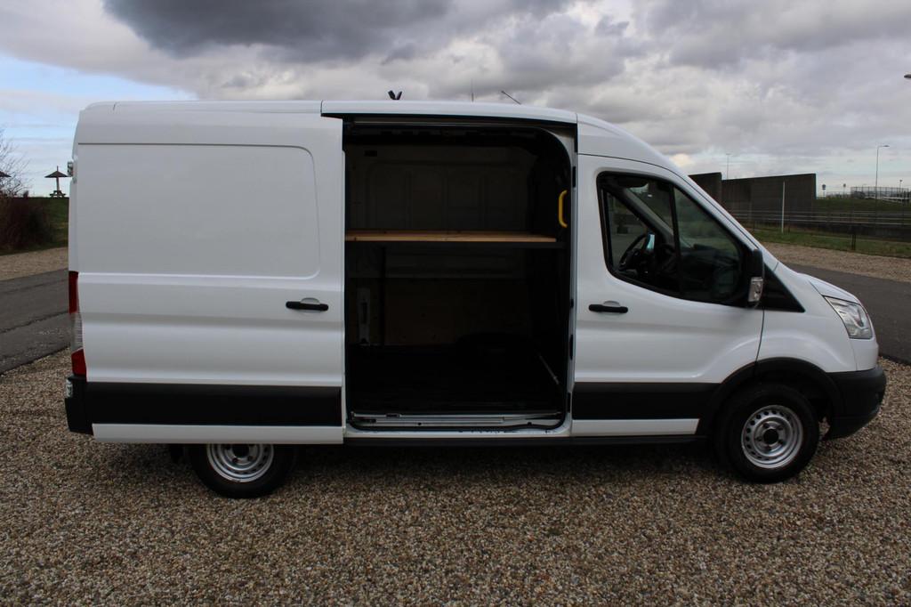 Ford Transit 290 2.2 TDCI L2H2 Ambiente Lang Hoog met Airco, Auto's, Voorwielaandrijving, Euro 5, 101 pk, Gebruikt