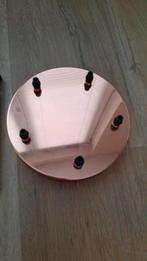 Plafondplaat voor hanglamp - Bronskleurig, Nieuw, Ophalen of Verzenden, Minder dan 50 cm, Metaal