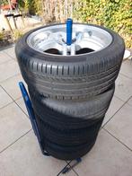 Mercedes W204 Velgen en Banden - Continental Zomerbanden, Auto-onderdelen, Banden en Velgen, Ophalen, 18 inch, Gebruikt, Banden en Velgen