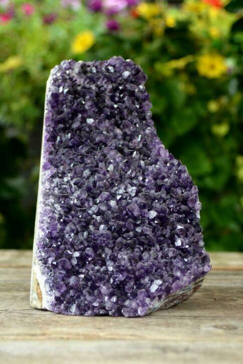 Amethist cluster uit Brazilië, Ophalen of Verzenden