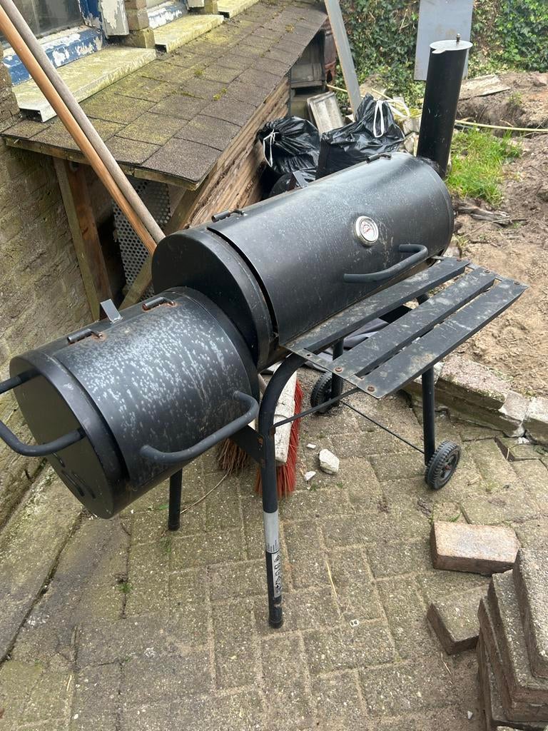 GRATIS BBQ houtskool, Tuin en Terras, Houtskoolbarbecues, Ophalen of Verzenden, Gebruikt
