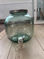 Waterkan + 3 glazen drankdispenser, Ophalen of Verzenden, Zo goed als nieuw