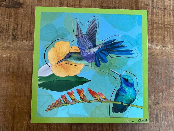 Rolf puzzel, Kinderen en Baby's, Speelgoed | Houten speelgoed, Zo goed als nieuw, Ophalen of Verzenden