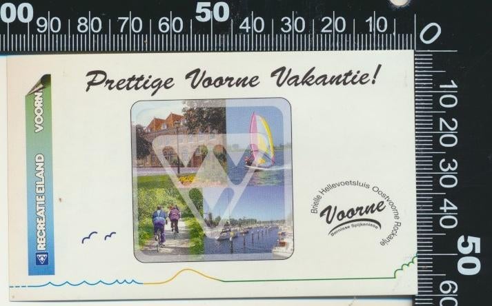 Sticker: Recreatie Eiland Voorne, Ophalen of Verzenden, Zo goed als nieuw, Bedrijf of Vereniging
