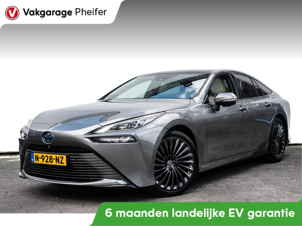 Toyota Mirai Prestige Panoramadak/ Stoelverwarming-ventilati, Auto's, Toyota, Achterwielaandrijving, Gebruikt, Mirai, Met garantie (alle)