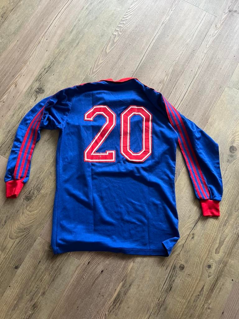 Hfc haarlem matchworn shirt 1981, Sport en Fitness, Maat L, Ophalen of Verzenden, Zo goed als nieuw, Shirt