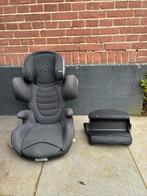 Kiddy Autostoel Phoenixfix Pro 3 - Zwart, Autogordel of Isofix, Gebruikt, Verstelbare rugleuning, 9 t/m 36 kg