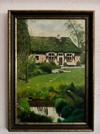 J.v.d.Heijden: prachtige afbeelding v.e. Hoeve’ 1990., Ophalen