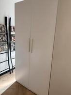 Witte Pax kast met deuren en 10 planken, 201x50x60 cm, Ophalen, Gebruikt, 200 cm of meer, 50 tot 100 cm