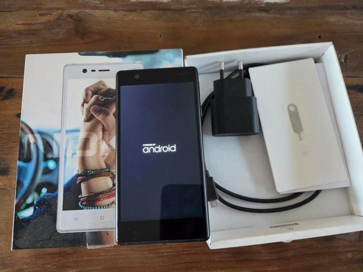 Nokia 3 Ta-1032 DS zwart, Telecommunicatie, Mobiele telefoons | Nokia, Zo goed als nieuw, Zonder abonnement, Zonder simlock, Overige modellen