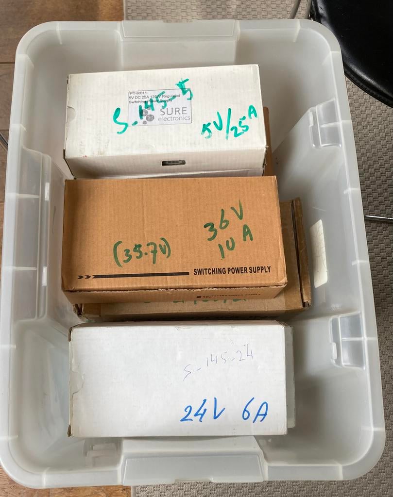 Power supply voedingen, Ophalen of Verzenden, Zo goed als nieuw
