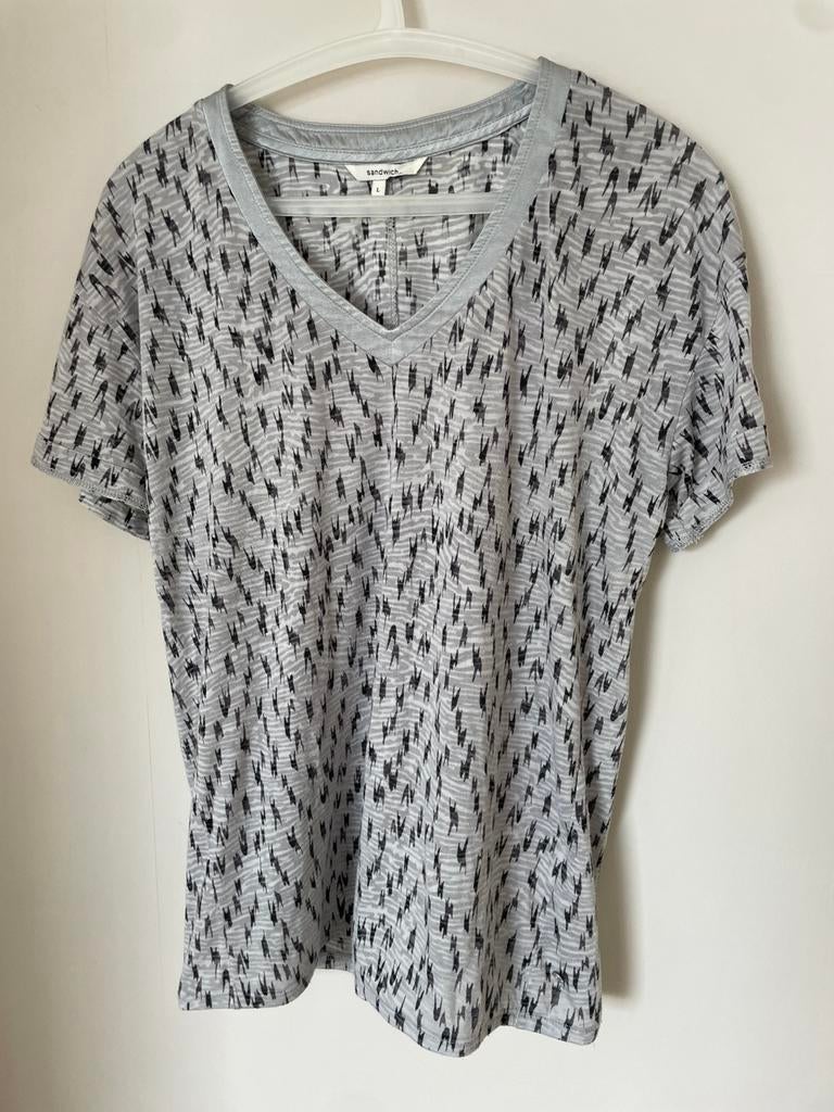 Shirtje, Sandwich, maat M/L, Maat 42/44 (L), Ophalen of Verzenden, Zo goed als nieuw, Korte mouw
