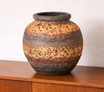 Vintage vaas Carstens Tönnieshof 891-18 FatLava West Germany, Ophalen of Verzenden