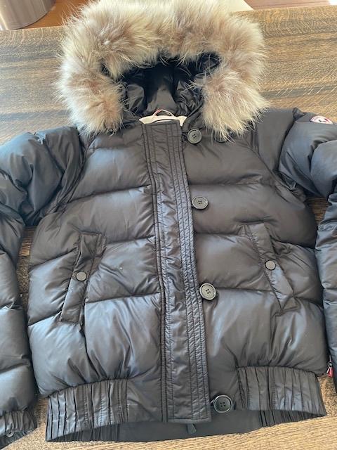 Zwart Rossignol Kinder Ski jack, Gebruikt, 100 tot 140 cm, Rossignol, Ophalen of Verzenden