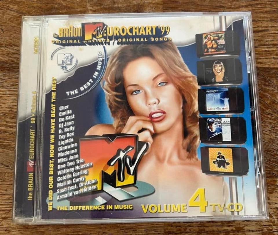CD Braun MTV Eurochart '99 volume 4, Cd's en Dvd's, Cd's | Pop, Zo goed als nieuw, Ophalen of Verzenden
