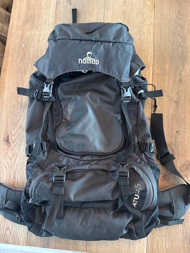 Nomad ATU 45 Backpack met Regenhoes, Caravans en Kamperen, Kampeeraccessoires, Gebruikt, Ophalen
