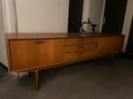 Vintage tv meubel/buffetkast OMF, 75 x 220 x 45 cm, Ophalen of Verzenden, Zo goed als nieuw, 25 tot 50 cm