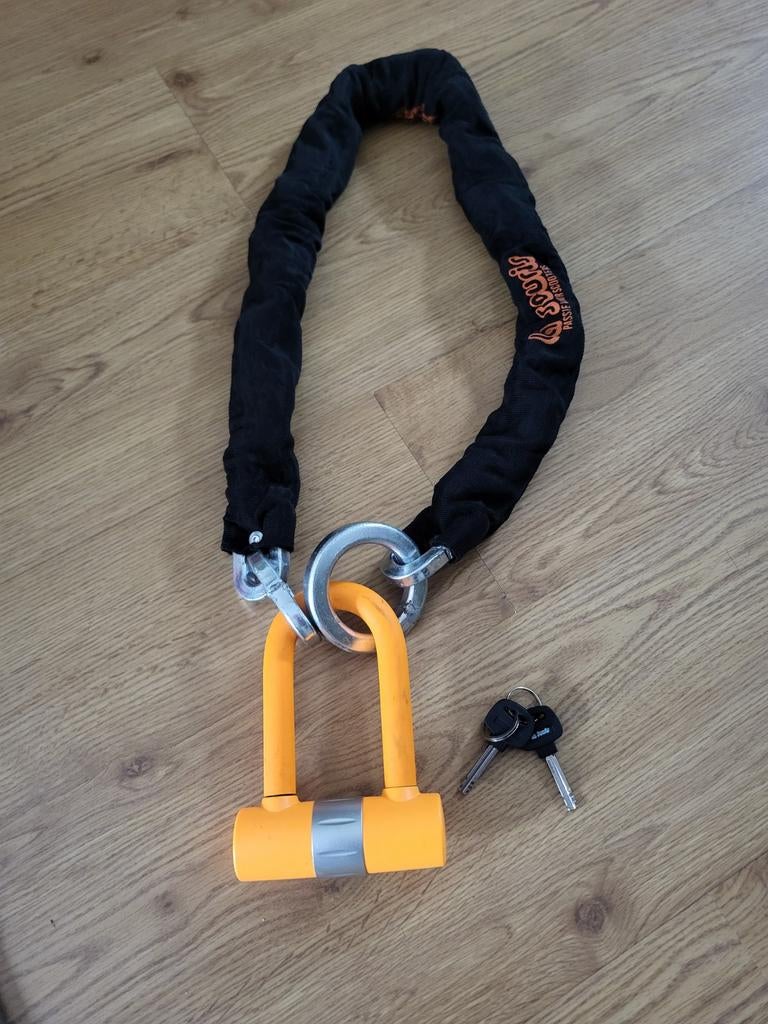 Zwaar La Souris scooterslot motorslot, Ophalen of Verzenden