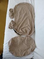 Stoelhoes met patroon - Beige, Gebruikt, Overige kleuren, Ophalen of Verzenden, Eén