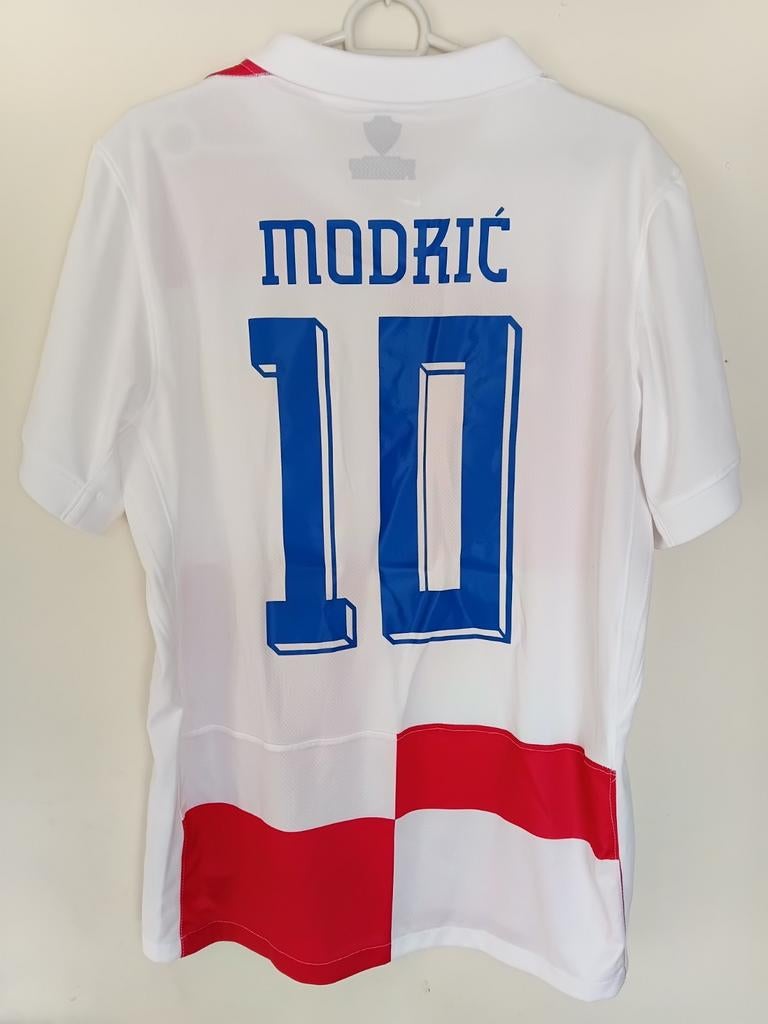 Origineel thuisshirt Kroatië L (#10 Modrić), Ophalen of Verzenden, Zo goed als nieuw, Shirt