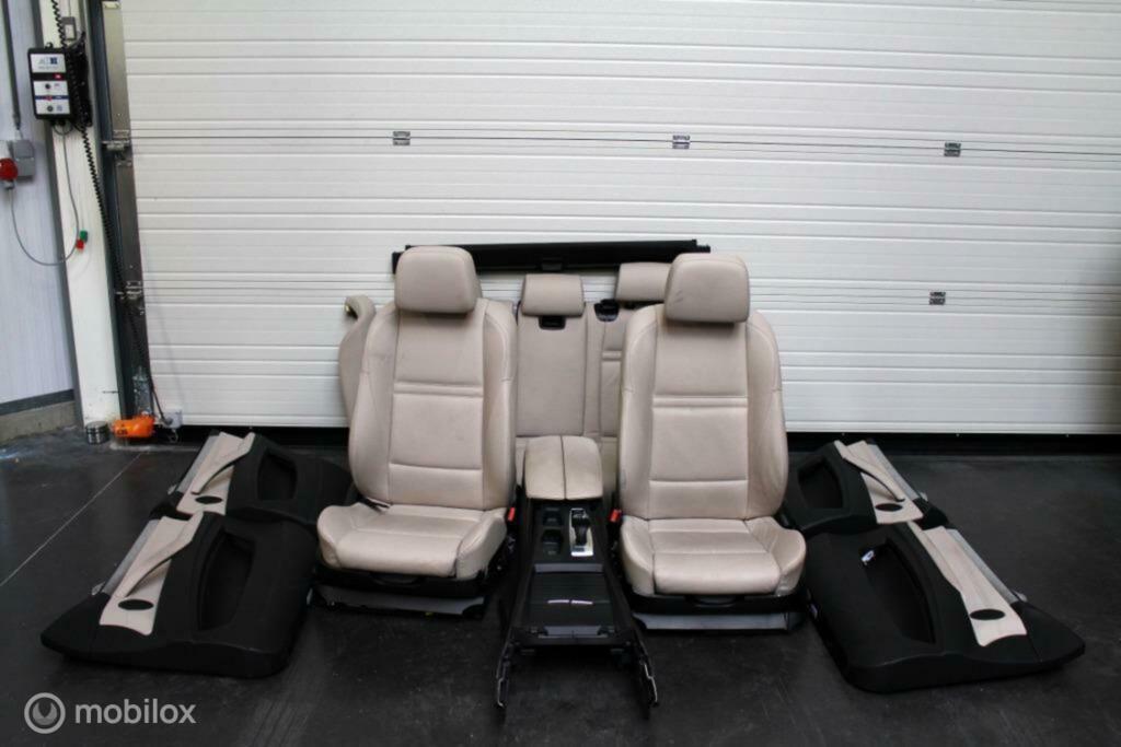 Interieur set beige leder bmw x5 e70 (2005-heden)