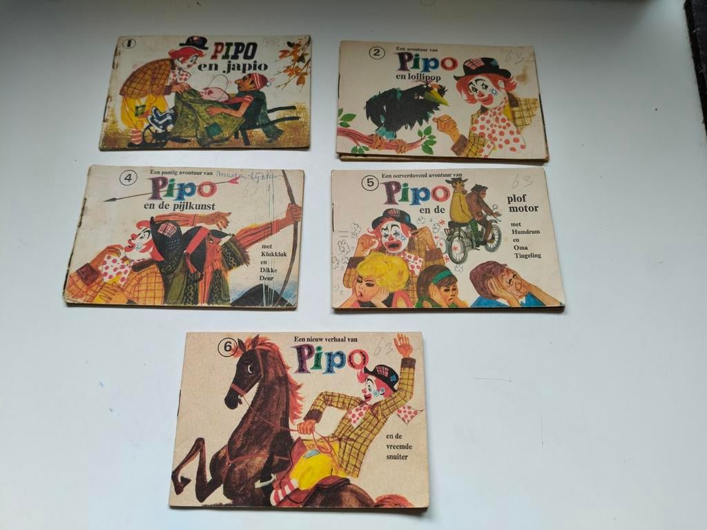 Pipo boekjes Honig soepen Reclame uitgaven Honig, Verzenden, Gebruikt, Gebruiksvoorwerp