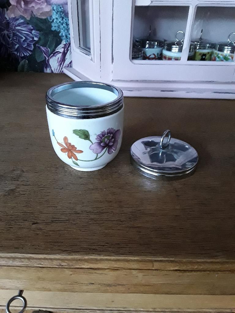 egg coddler. jumbo coddler. voor 4 eieren. Royal Worcester, Ophalen of Verzenden