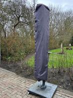 Zweef parasol of hangparasol  Platinum met verrijdbare voet, Tuin en Terras, Parasols, Ophalen, 2 tot 3 meter, Verstelbaar, Zweefparasol