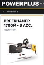 Powerplus POWX1189 boorhamer, Ophalen, 600 watt of meer, Boor- en/of Breekhamer, Variabele snelheid