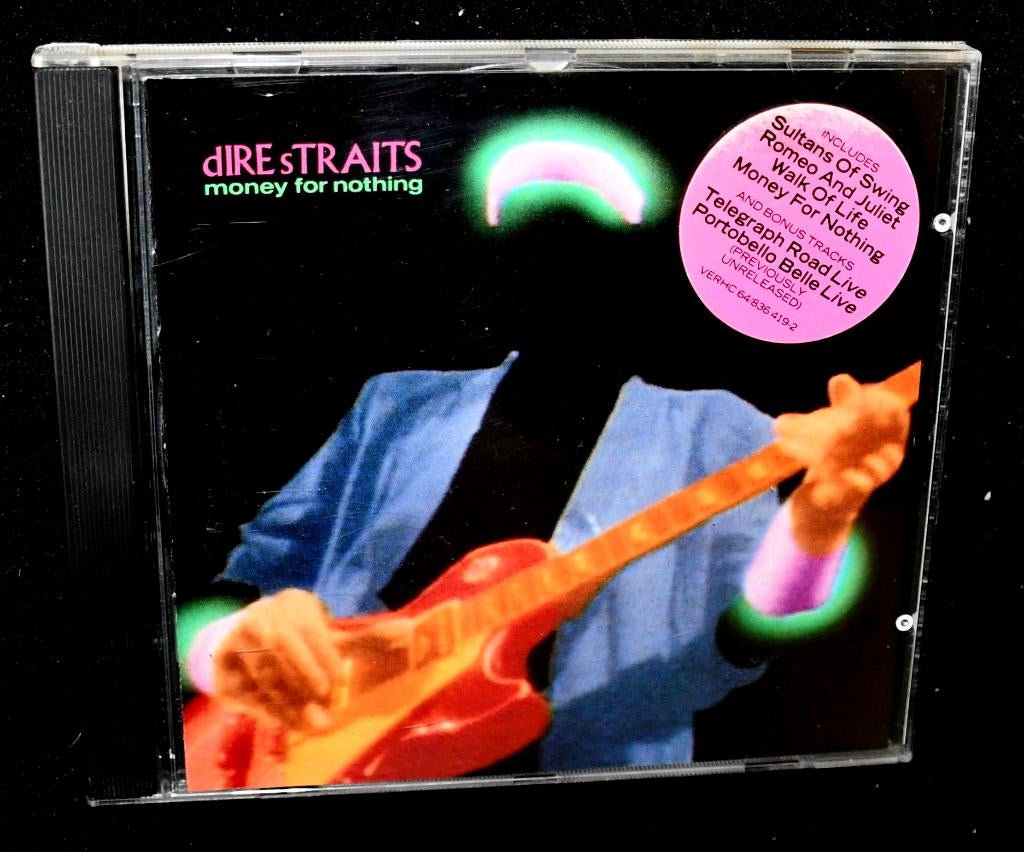 Dire Straits - Money For Nothing (Vertigo, Phonogram, 1988), Ophalen of Verzenden, Zo goed als nieuw, Poprock