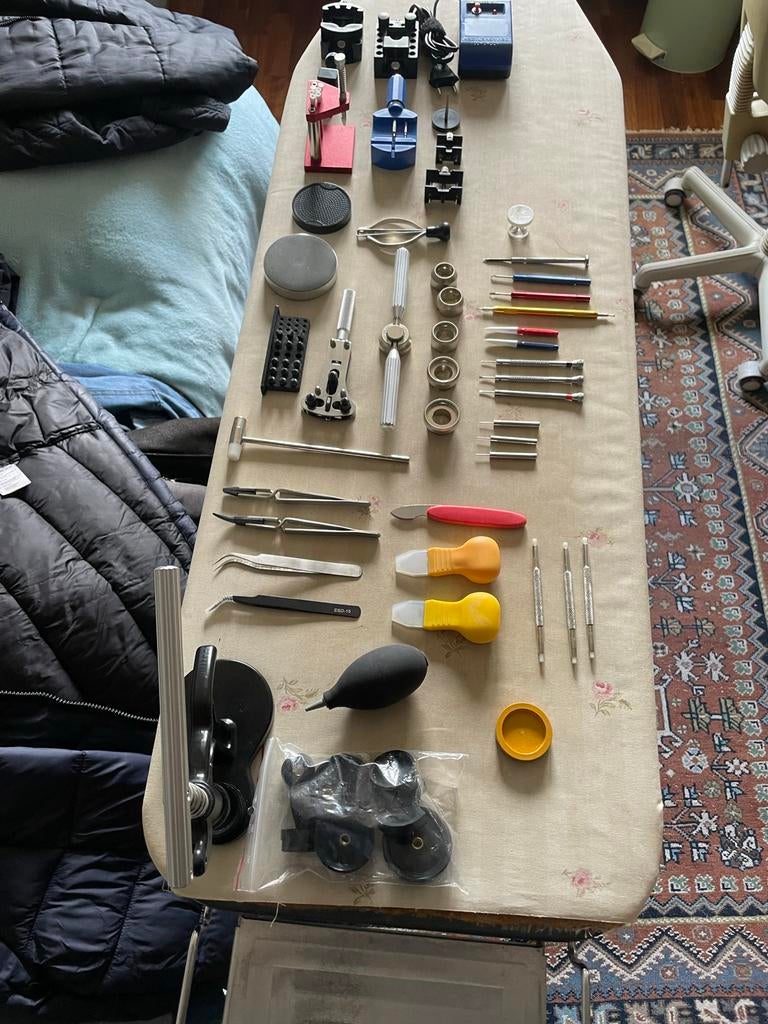 Complete set horlogemakers gereedschap, Ophalen of Verzenden, Nieuw