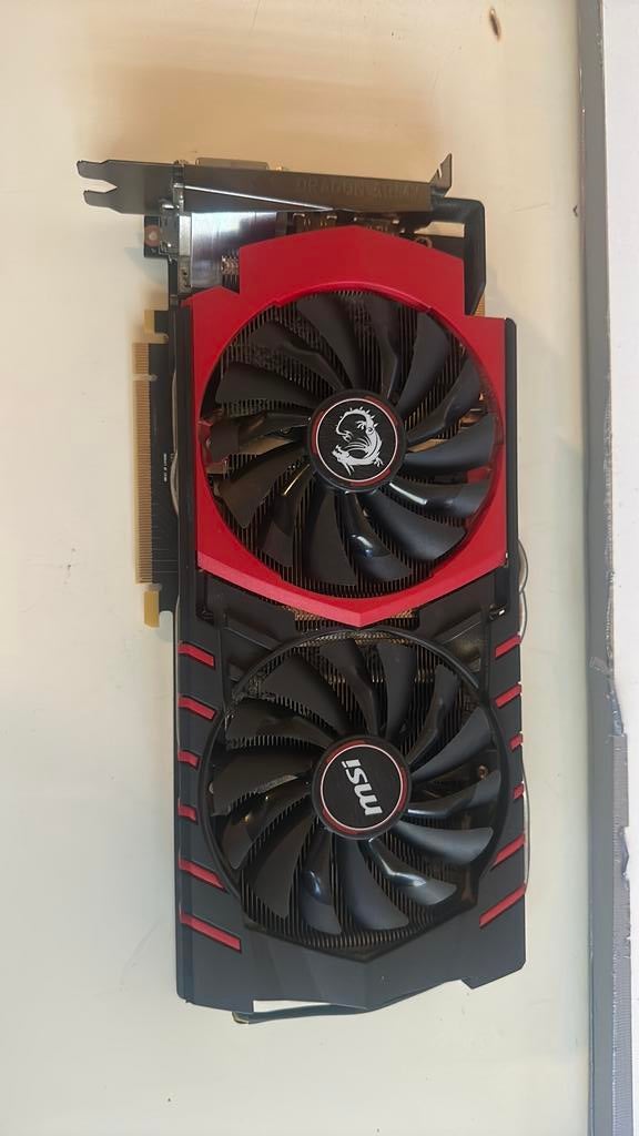 MSI Geforce GTX 980 4GB, Computers en Software, Videokaarten, PCI-Express 3, Gebruikt, HDMI, Ophalen of Verzenden