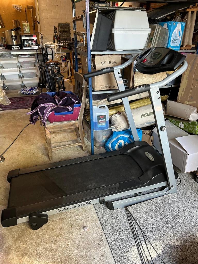 Inklapbare loopband Maxxus - Ideaal voor thuis, Ophalen, Gebruikt, Metaal, Loopband