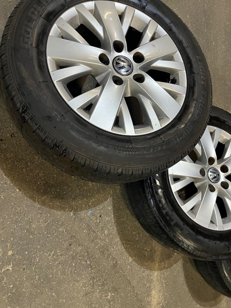 VW Velgen 16 inch transporter, Auto-onderdelen, Banden en Velgen, Velg(en), Zomerbanden, 16 inch, 215 mm, Bestelwagen, Gebruikt
