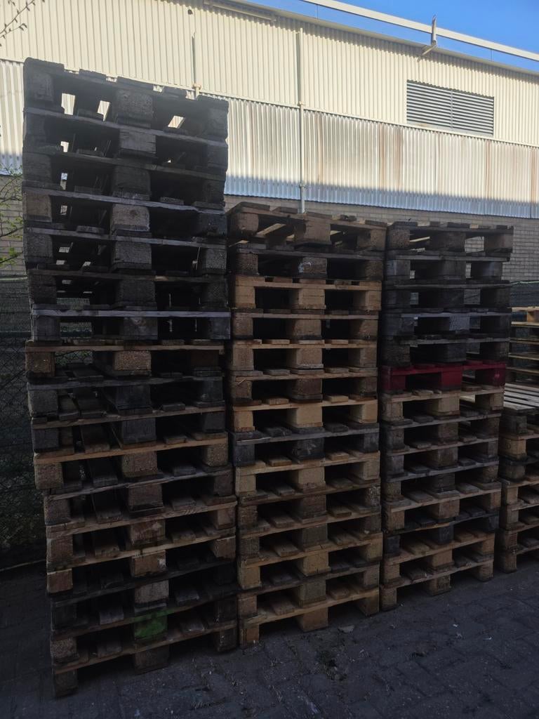 Diverse Pallets: EPAL Pallets & Normaal Pallets, Gebruikt, 100 cm of meer, 60 cm of meer, Overige typen